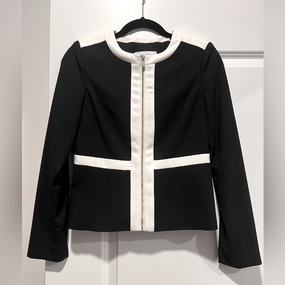 Calvin Klein black & white jacket - Picture 1 of 2